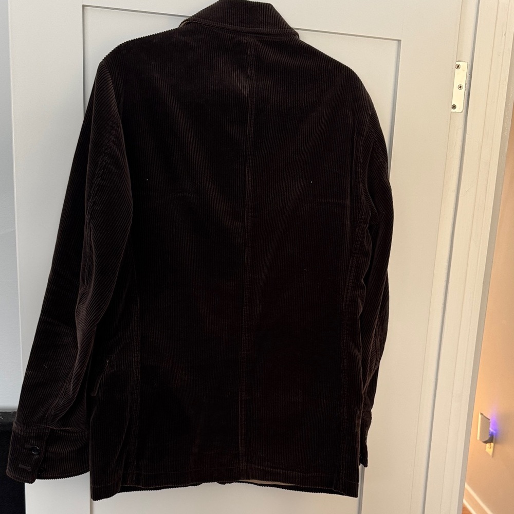 Banana Republic Men's Dark Brown Corduroy Jacket - Picture 7 of 9